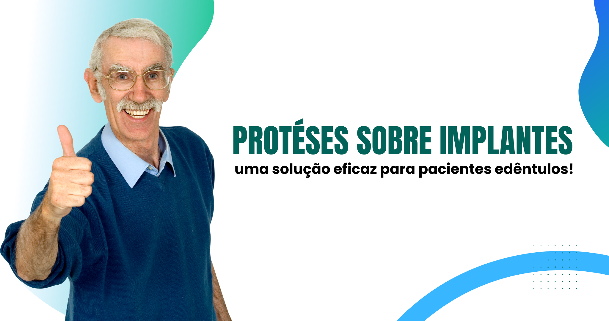 Próteses sobre implantes para pacientes edêntulos
